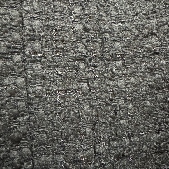 Veronica Beard Elegant Black Tweed Jacket with Gold Military Buttons Size 8 - Picture 9 of 10